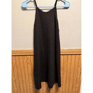 Wildflower Women’s Black Spaghetti Dress Size Medium Item 8